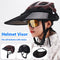 Casco Ecuestre de Protección con Visera Solar