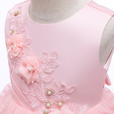 Falda Tutú de Malla con Encaje Perlas para Niñas - Image 17