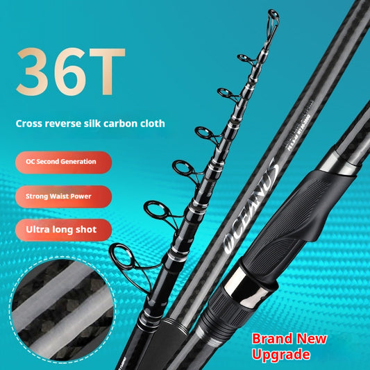 Caña de Pescar Ultrarresistente Lake Sparkling Pro - Casting de Largo Alcance