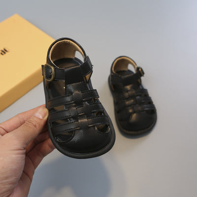 Sandalias Tejidas para Niñas - Zapatos Infantiles Romanos con Diseño Calado - Image 8