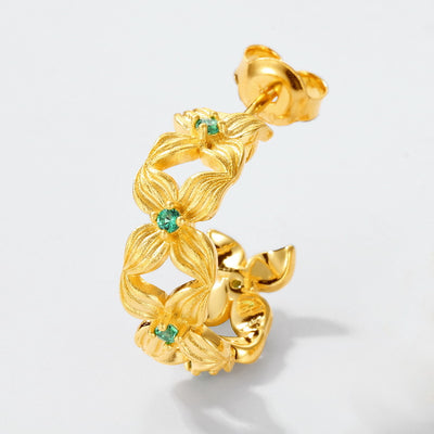 Aretes de Pétalos Lujo Asequible para Mujer - Image 5