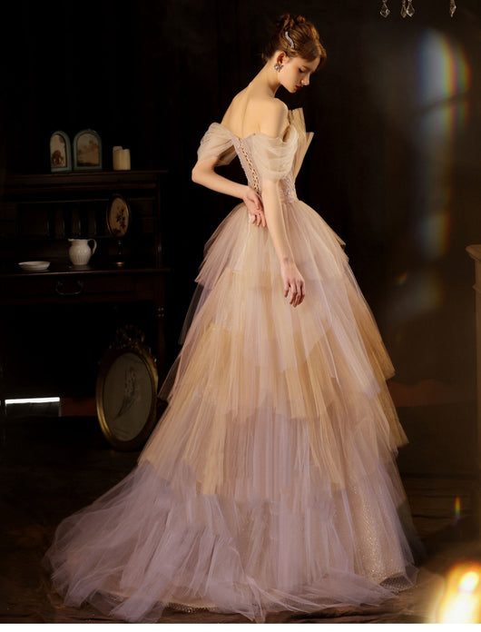 Vestido de Noche Salute Vino Lujo Compacto - Image 5