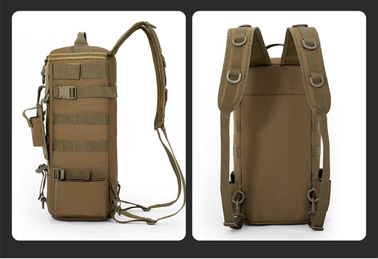 Mochila de Pesca Táctica con Múltiples Compartimentos y Sistema MOLLE - Image 34