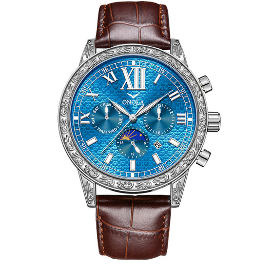 Reloj Mecánico Automático de Cuero - Elegancia y Versatilidad - Image 14