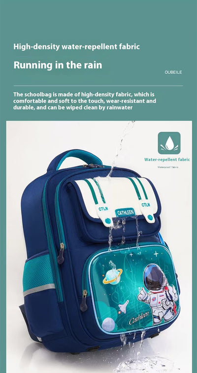 Mochila Escolar Impermeable y Ligera con Diseño Astronauta - Image 13