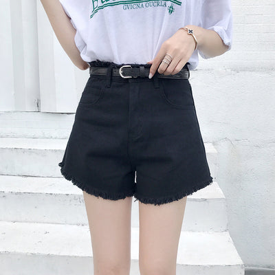 Shorts de Mezclilla Cintura Alta Holgados para Verano - Image 6
