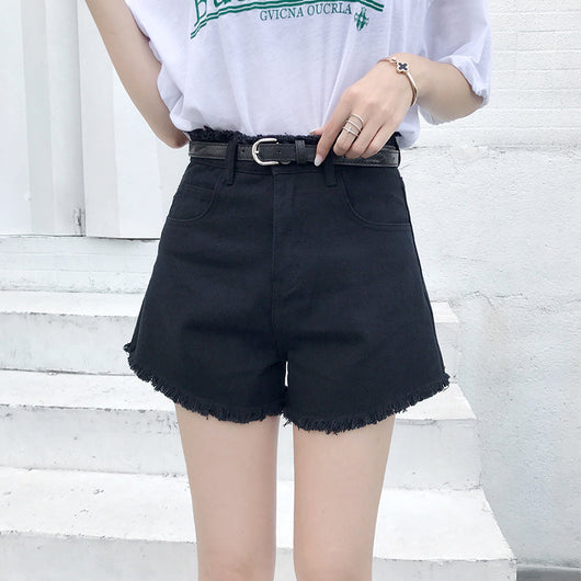 Shorts de Mezclilla Cintura Alta Holgados para Verano - Image 6