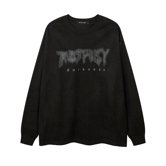 Camiseta Estampada con Cruz para Hombre - Manga Larga - Image 4