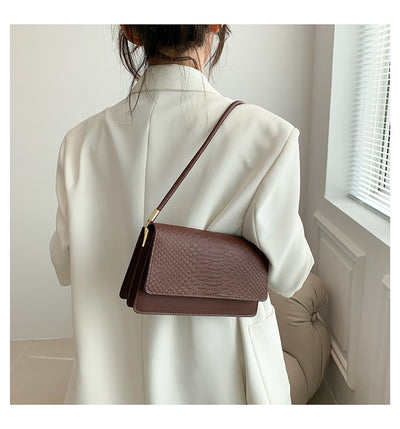 Bolso de Hombro Retro con Textura Trendy - Image 24
