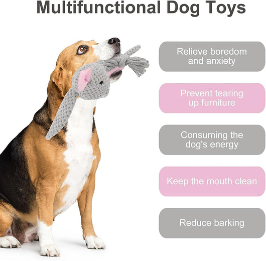Juguetes para Perros con Sonajero y Papel Crujiente - Peluches Interactivos para Cachorros - Image 7