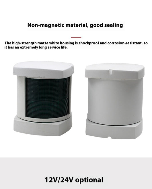 Luces de Navegación Marina 12V 24V - Señales Laterales Izquierda y Derecha con Foco - Image 15