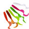 Soft Plastic Artificial Lures - Protein Worms for Fishing
