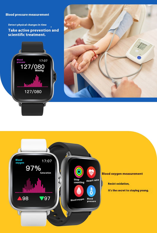 Reloj Inteligente Y13 H13 con Monitor de Frecuencia Cardíaca y Presión Arterial - Image 16