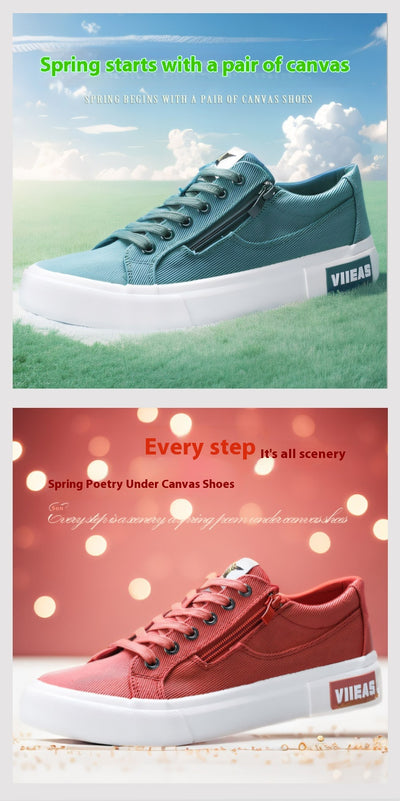 Zapatos Casuales Deportivos para Hombre de Lona Transpirable - Image 18