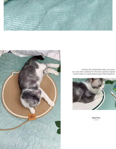 Nido de Ratán para Gatos Resistente sin Pelusa - Image 17