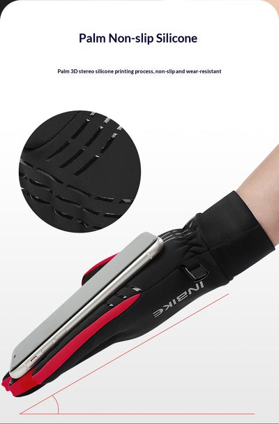 Guantes de Ciclismo con Forro Polar, Cálidos y Compatibles con Pantalla Táctil - Image 17