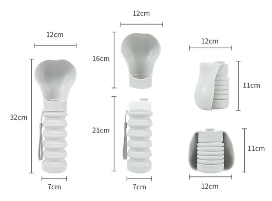 Vaso Plegable de Silicona para Mascotas - Portátil y Resistente - Image 10