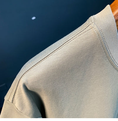 Camiseta Casual para Hombre Verano con Bordado Minimalista - Image 23