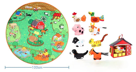 Manta de Juego Educativa con Animales para Bebés - Image 15
