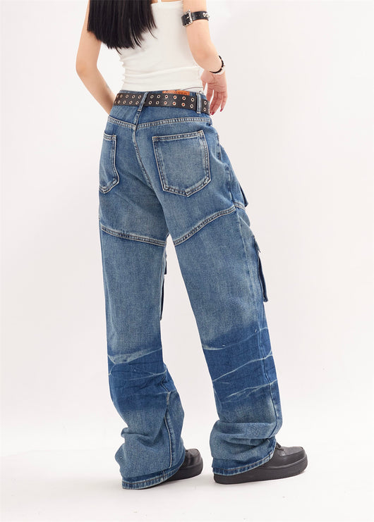 Pantalones Tie-Dye Holgados Unisex - Diseño Street Punk Exclusivo - Image 9