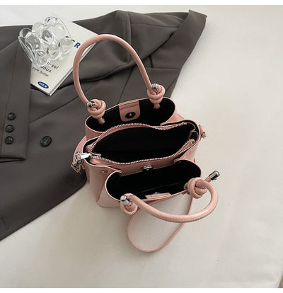 Bolso Bandolera de Moda para Mujer - Bolsa Bucket Portátil - Image 36