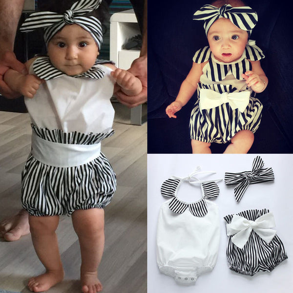 Conjunto de 3 Piezas: Enterizo Halter Girasol con Pantalón de Cintura Alta y Moño