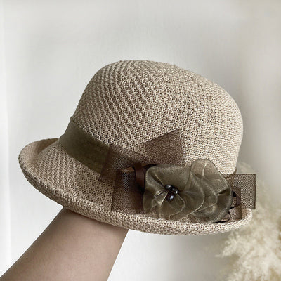 Sombrero de Ala Ancha Estilo Revista - Protección Solar Tendencia - Image 12