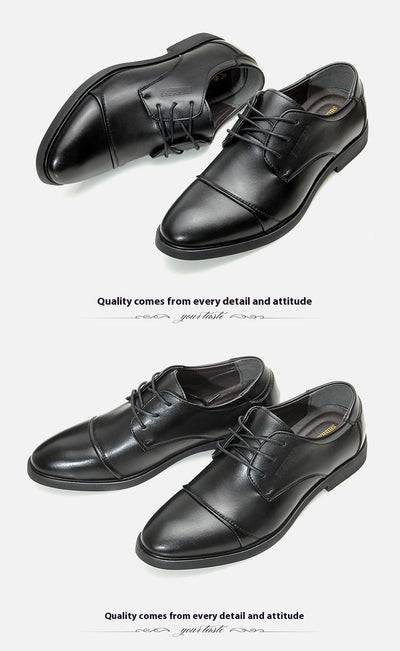 Zapatos Formales de Cuero para Hombre Talla Grande - Respirable y Cómodo - Image 23
