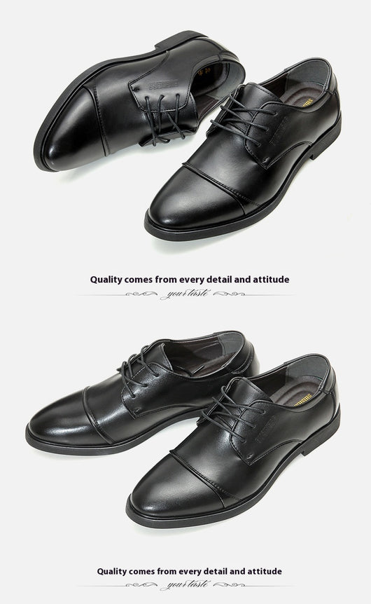 Zapatos Formales de Cuero para Hombre Talla Grande - Respirable y Cómodo - Image 23