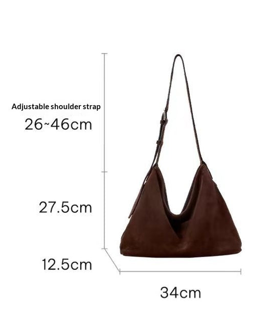 Bolso de Hombro Único Otoño-Invierno en Cuero Premium con Acabado Mate - Image 21