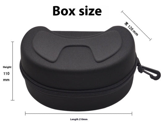 Estuche Organizador Multifuncional para Gafas con Espejo y Compartimentos de Almacenamiento - Image 20