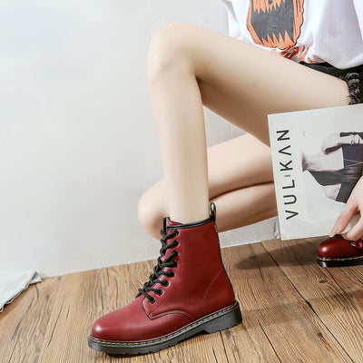 Botas Martin Estilo Británico con Suela Gruesa - Image 9