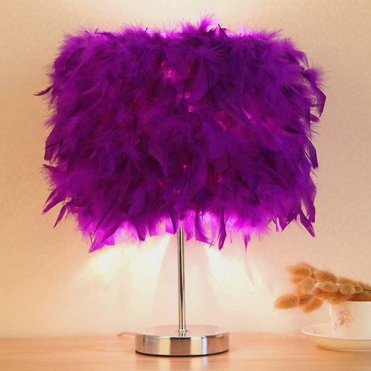 Lámpara Nocturna Pluma Adorable para Dormitorio Infantil - Image 11