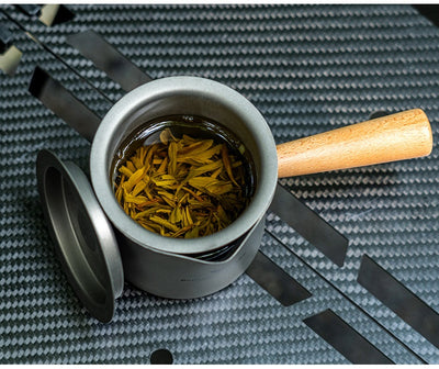 Taza de Té Titanio Puro con Colador Integrado y Asa Larga - Image 13