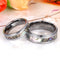 Anillos de Pareja con Incrustación de Tungsteno - Diseño Minimalista y Romántico
