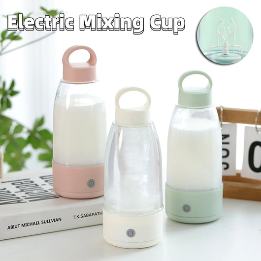 Botella Mezcladora Eléctrica Automática para Batidos - Portátil con Carga USB