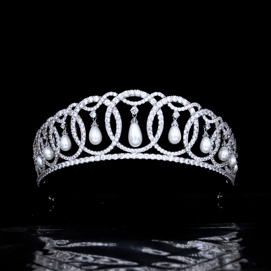 Corona Nupcial de Circonitas Reales - Image 7