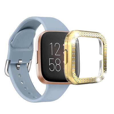 Funda Protectora de Diamante para Fitbit Versa 2 - Carcasa PC Resistente - Image 2