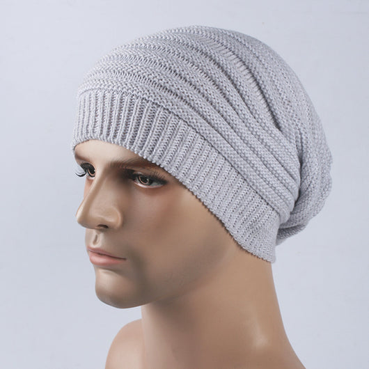 Gorro Bicolor de Lana Merino para Hombre y Mujer - Abrigo Otoño Invierno - Image 9