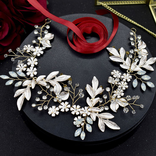 Cinturón de Cadena Decorativa con Flores y Cristales - Diseño Artesanal Europeo - Image 8