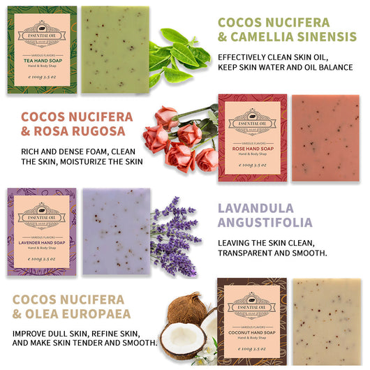 Jabón Artesanal de Aceites Esenciales con Efecto Escarcha para Baño y Cuerpo - Image 11