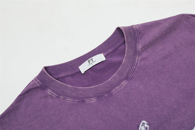 Camiseta Retro Vintage Estampada Holgada Unisex - Image 10