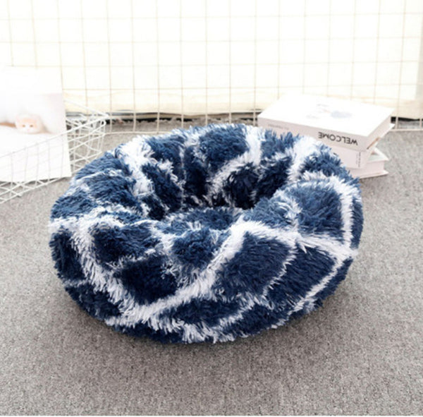 Cama Redonda Acogedora para Gatos y Mascotas Pequeñas