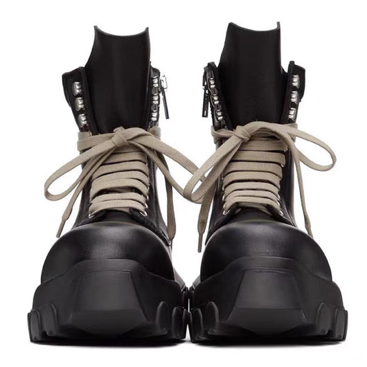 Botas Martin Retro Británicas de Suela Gruesa para Hombre - Image 3