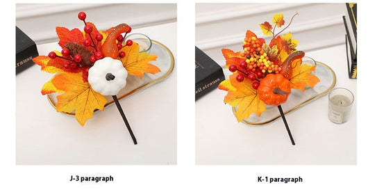 Adorno de Piña, Hojas y Calabaza para Halloween - Image 40