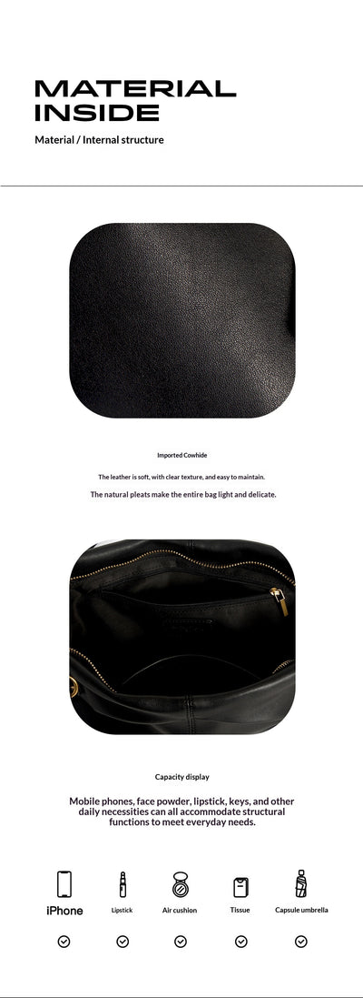 Bolso Tote Axilar de Cuero Genuino para Mujer - Image 13