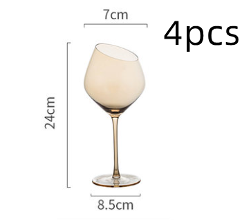 Copa de Vino Cristal Premium con Boca Oblicua - Juego de Copas para Vino Tinto y Champagne - Image 10