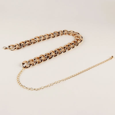 Cinturón de Cadena Gruesa Retro Punk - Accesorio de Moda Versátil Europeo - Image 4
