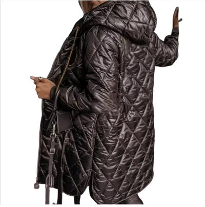 Chaqueta de Algodón Oversize con Cierre de Cremallera - Image 12