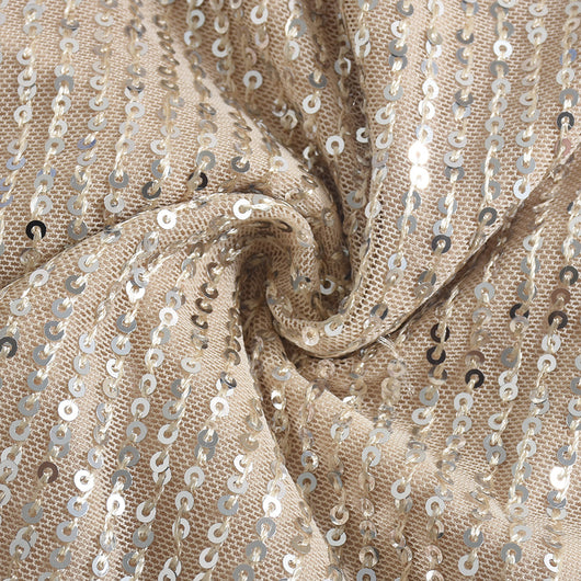 Vestido Lentejuelas Espalda Descubierta con Tirantes Ajustables - Image 8